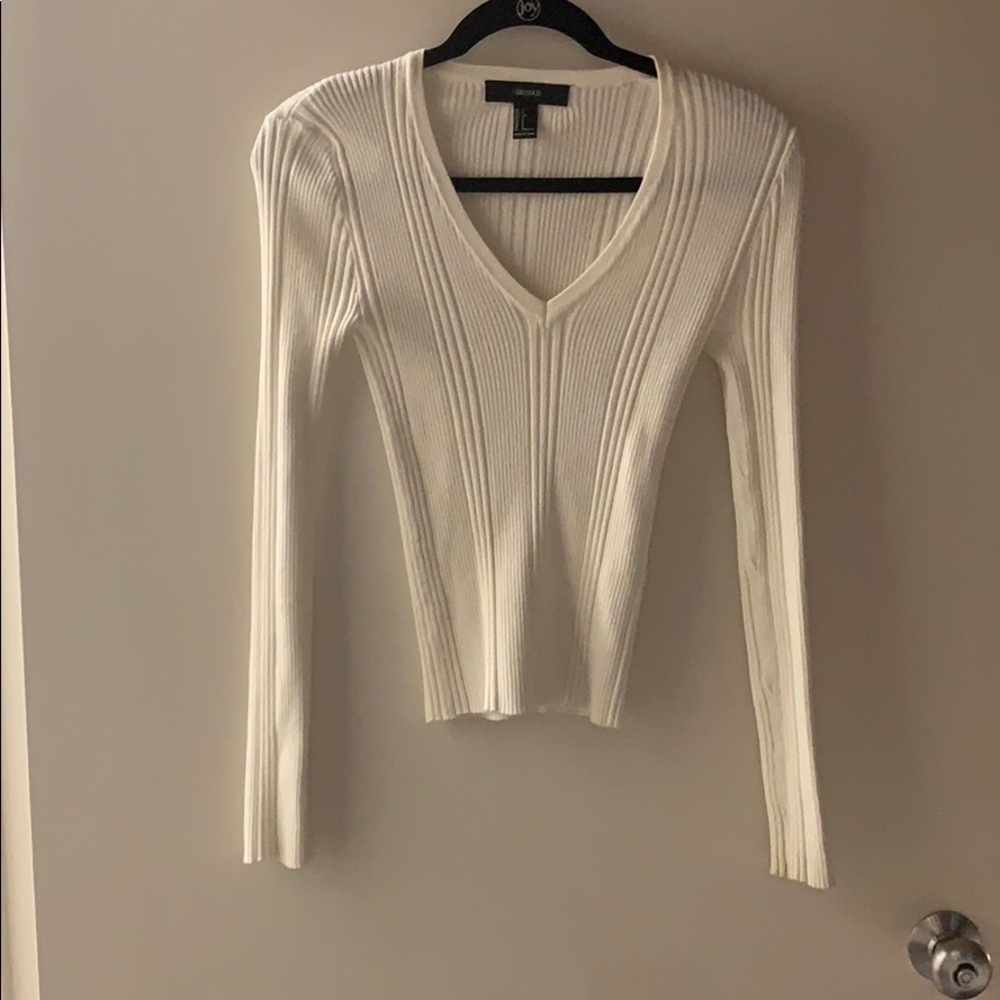 White sweater